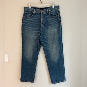 Lucky Brand 90s Loose High Rise Straight Jeans